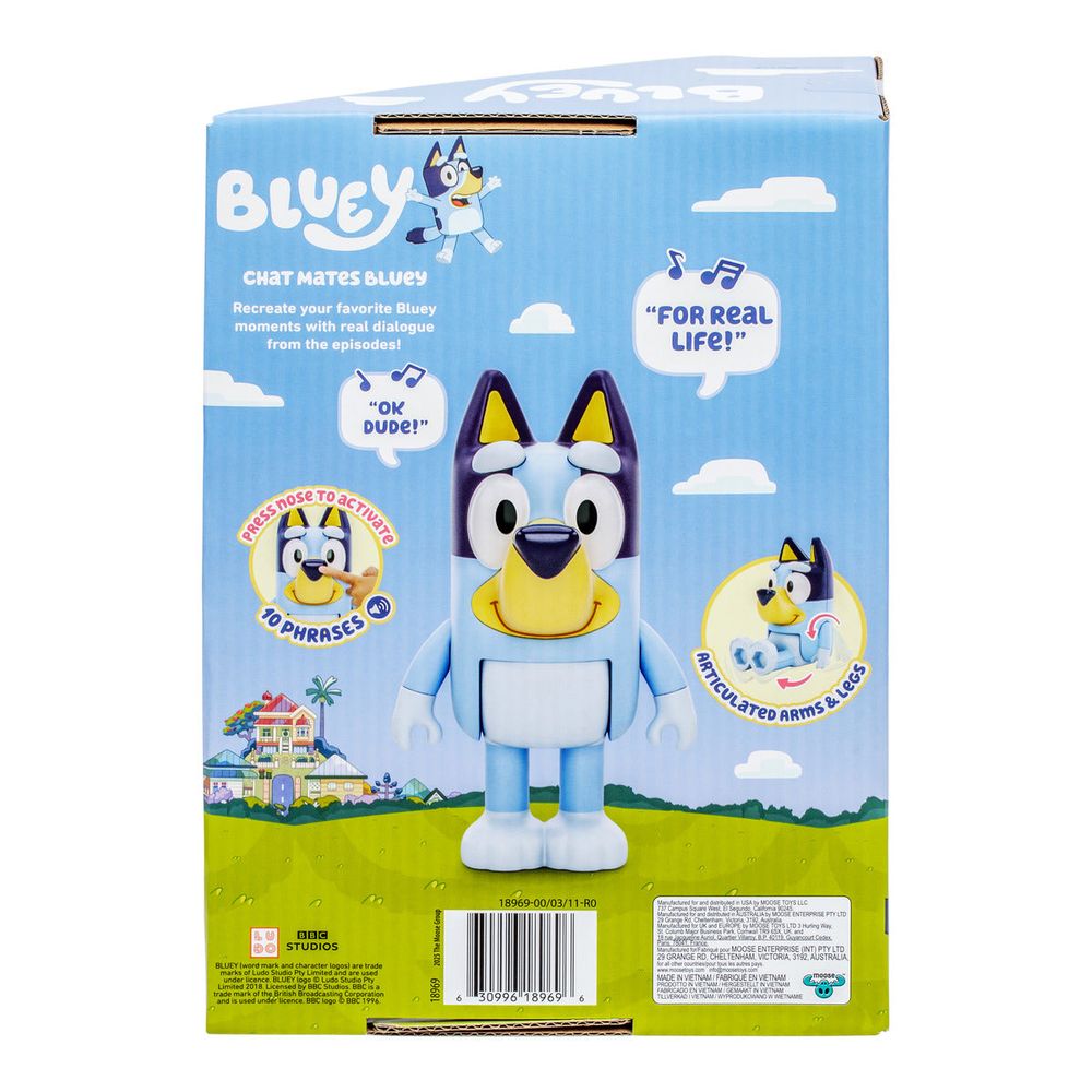  Bluey -  Bluey Chat Mates Bluey Figure -  World Of Bluey