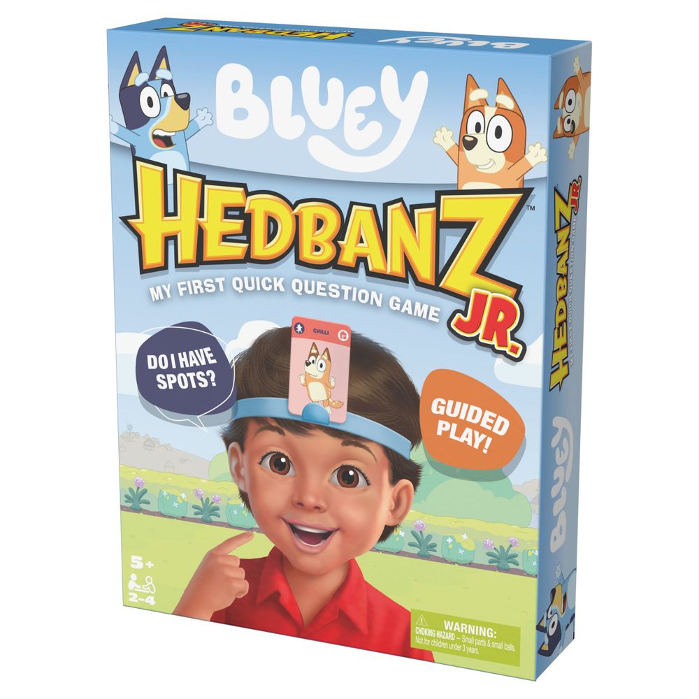  Bluey -  Bluey Hedbanz Jr. Picture Guessing Card Game -  World Of Bluey