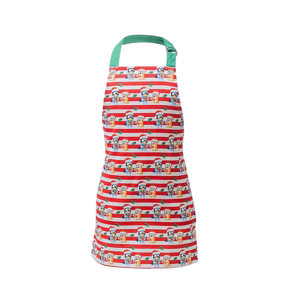  Bluey -  Bluey Holiday Youth Apron and Oven Mitt Set -  World Of Bluey