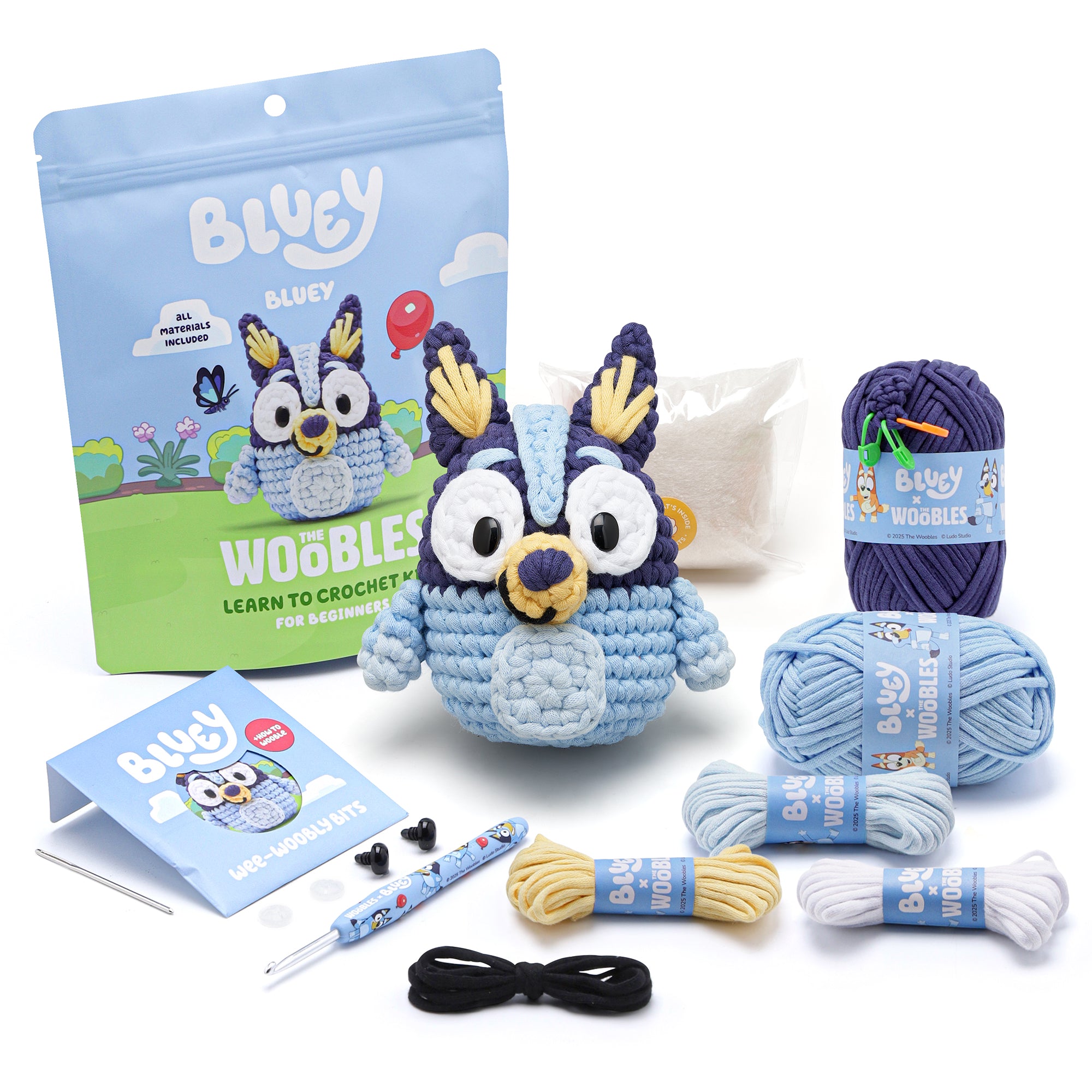  The Woobles -  Bluey Learn to Crochet Kit -  Creativity