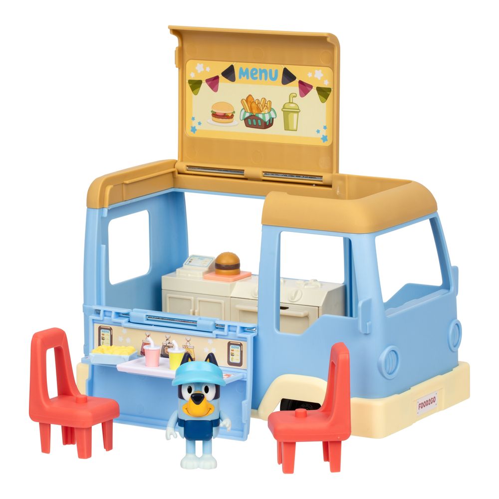  Bluey -  Bluey Lets Play Chef Food Truck Playset -  World Of Bluey