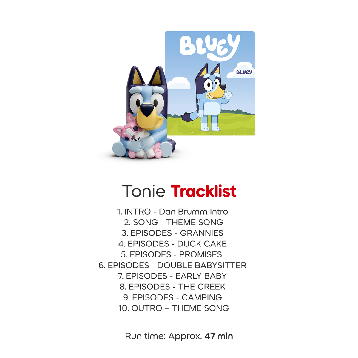 Tonies -  Bluey Tonies 3-pack -  Electronics