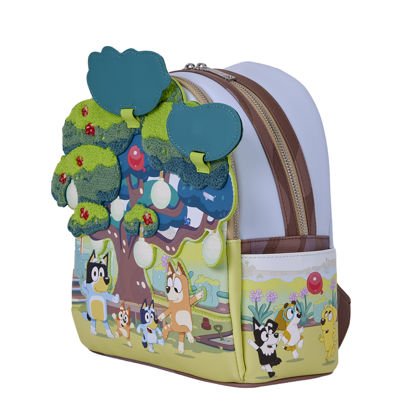 Loungefly -  Bluey's Backyard Light-Up Mini Backpack -  World of Funko