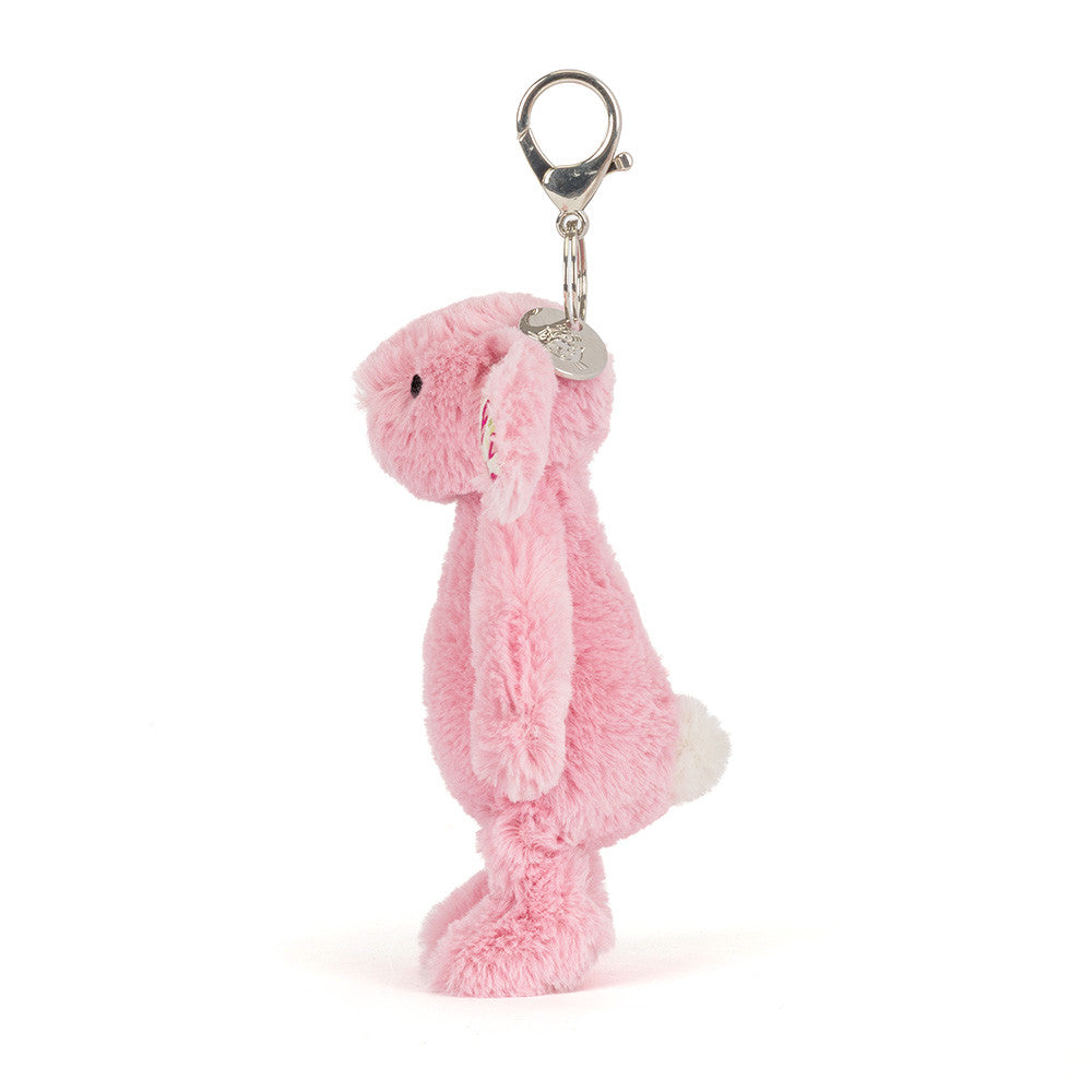 Blushkin Blossom Bunny Bag Charm | Jellycat, Inc.