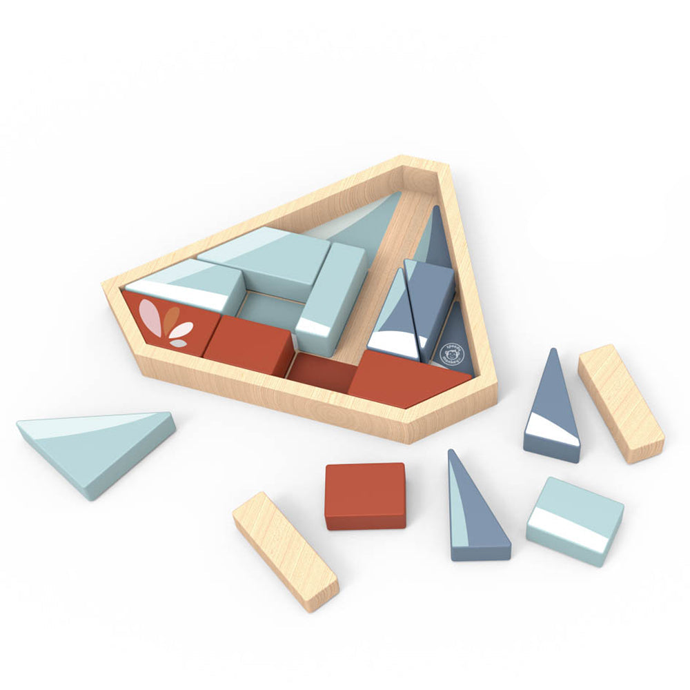  Speedy Monkey -  Boat Block Puzzle -  Puzzles