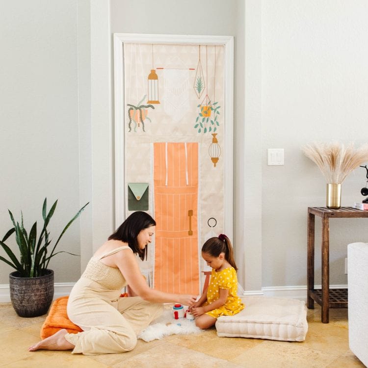  Swingly -  Boho Tea House Doorway Storefront -  Preschool