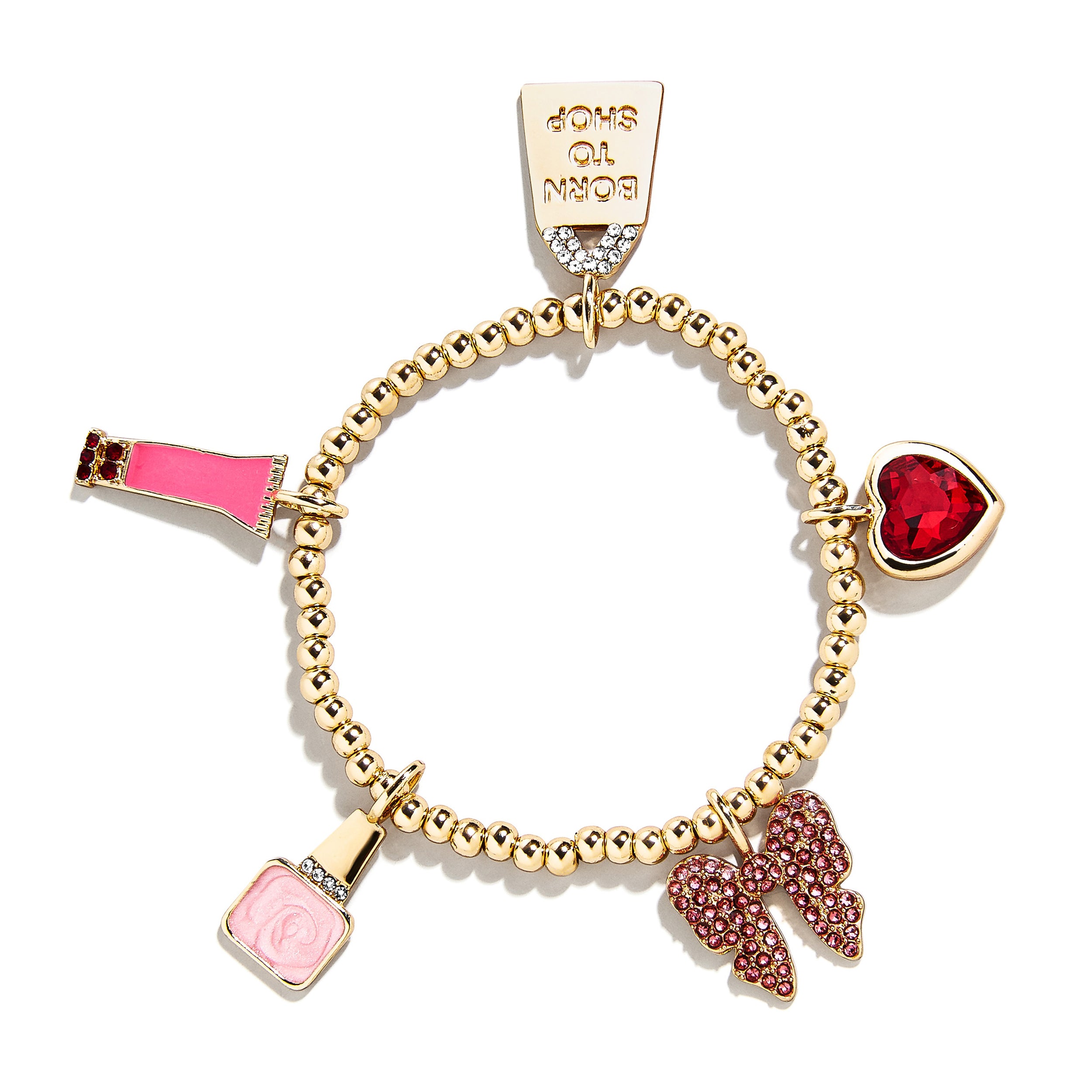  Minibar by BaubleBar -  Born To Shop Kids' Charm Bracelet -  Trend Accessories