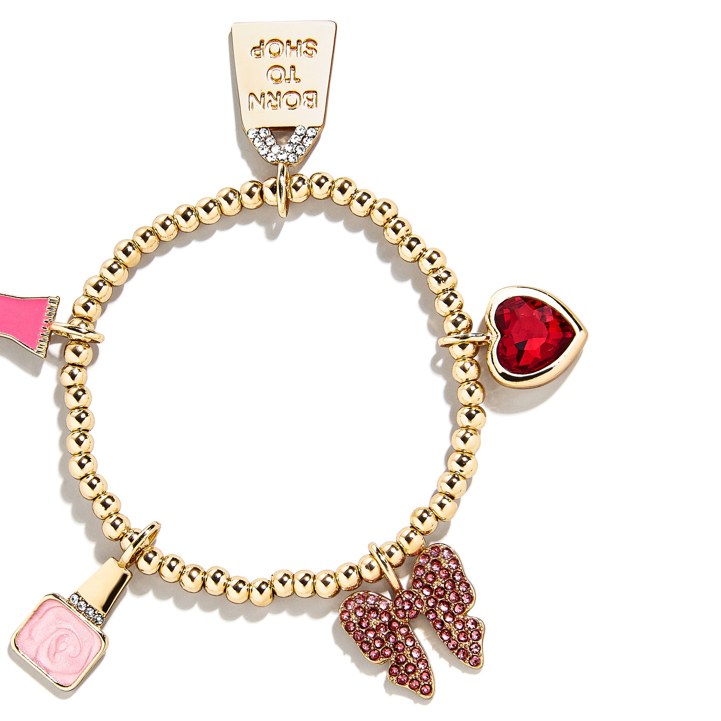  Minibar by BaubleBar -  Born To Shop Kids' Charm Bracelet -  Trend Accessories