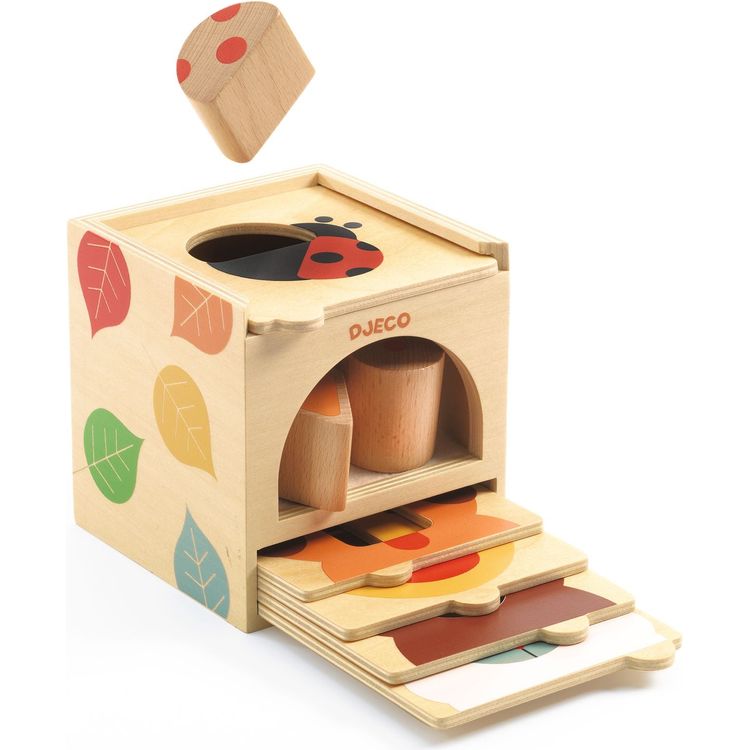  Djeco -  BoxBasic Sorting Activity Toy -  Preschool