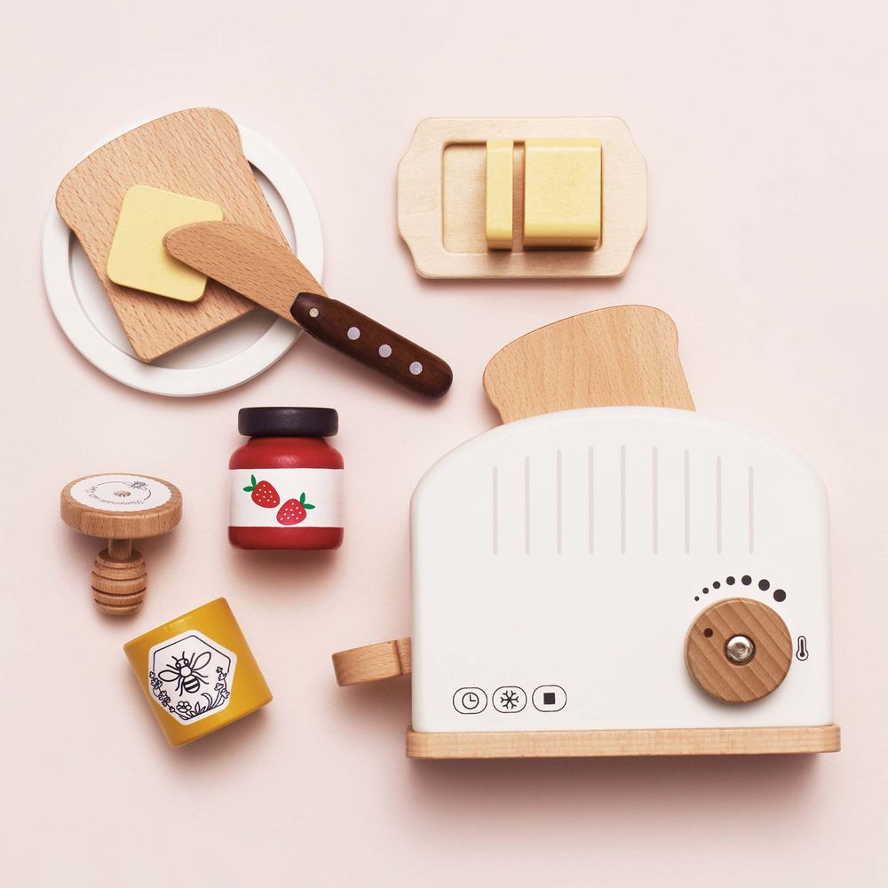 Le Toy Van -  Breakfast Toaster Set -  Preschool