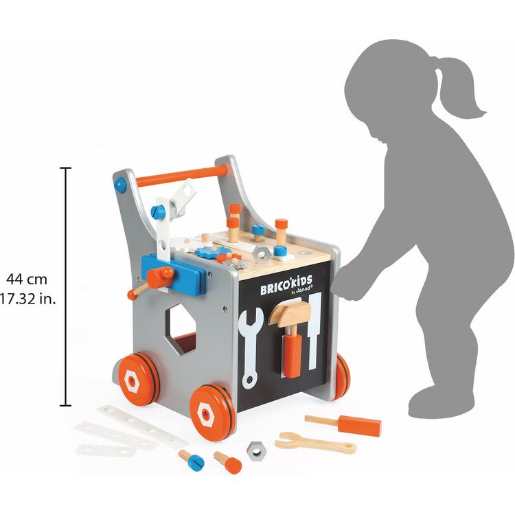  Janod -  Brico'Kids Magnetic DIY Trolley -  Preschool