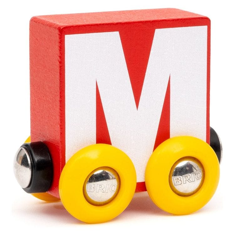  Brio -  Brio Alphabet Letter Train - "M" -  Brio Personalization Station