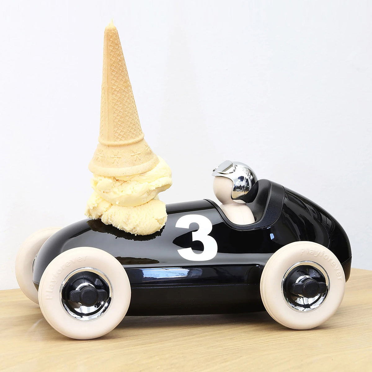  Playforever -  Bruno Roadster Car Toy - Black/Chrome -  Vehicles