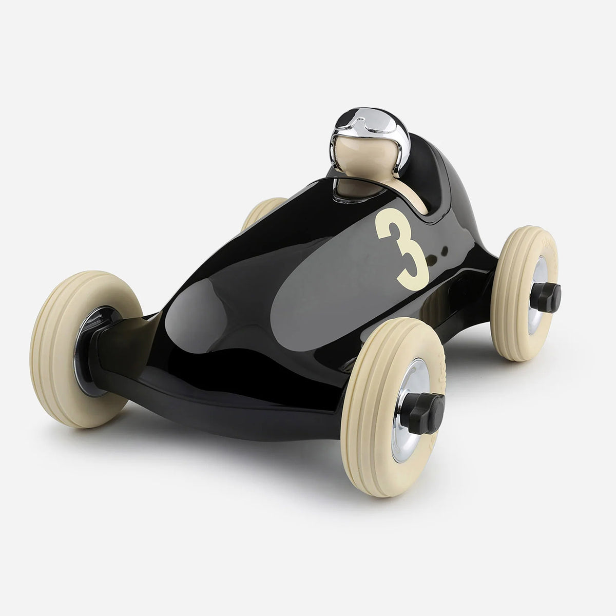 Bruno Roadster Car Toy - Black/Chrome | Playforever