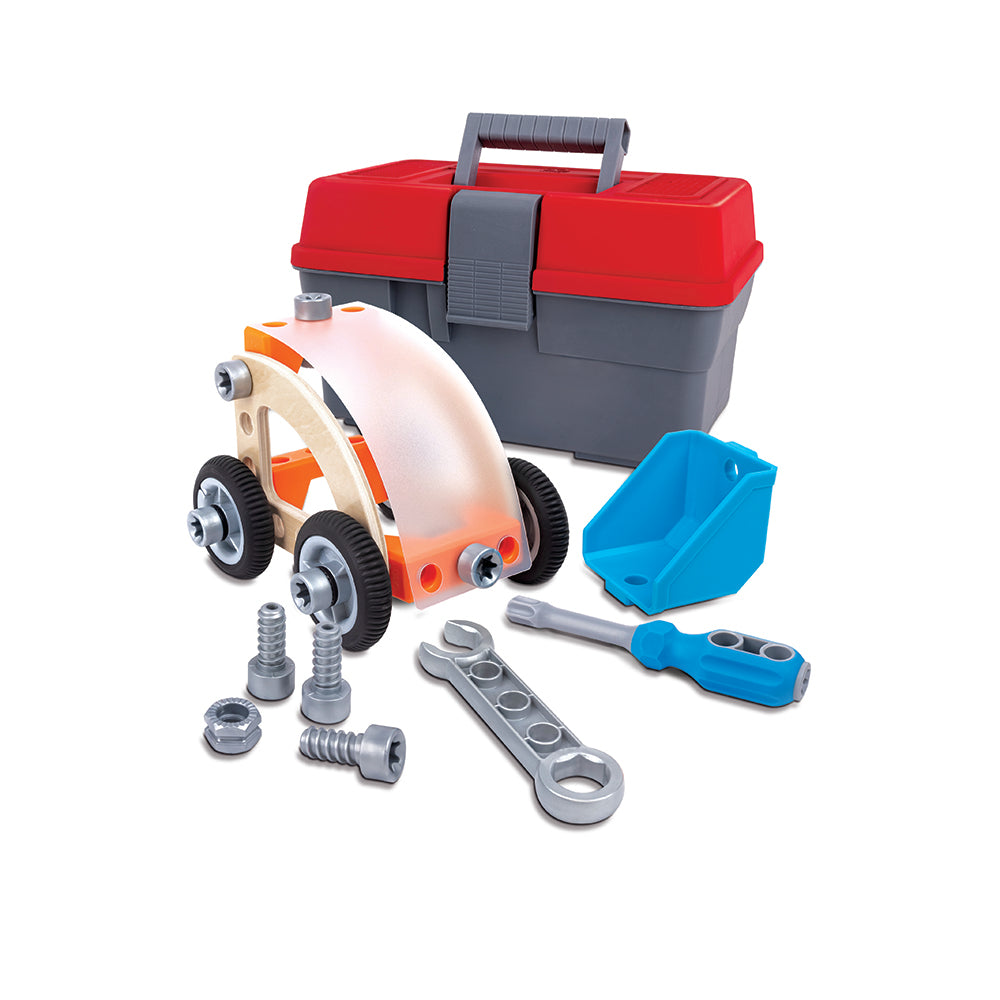  Hape -  Build 'n' Drive Car Set -  STEM