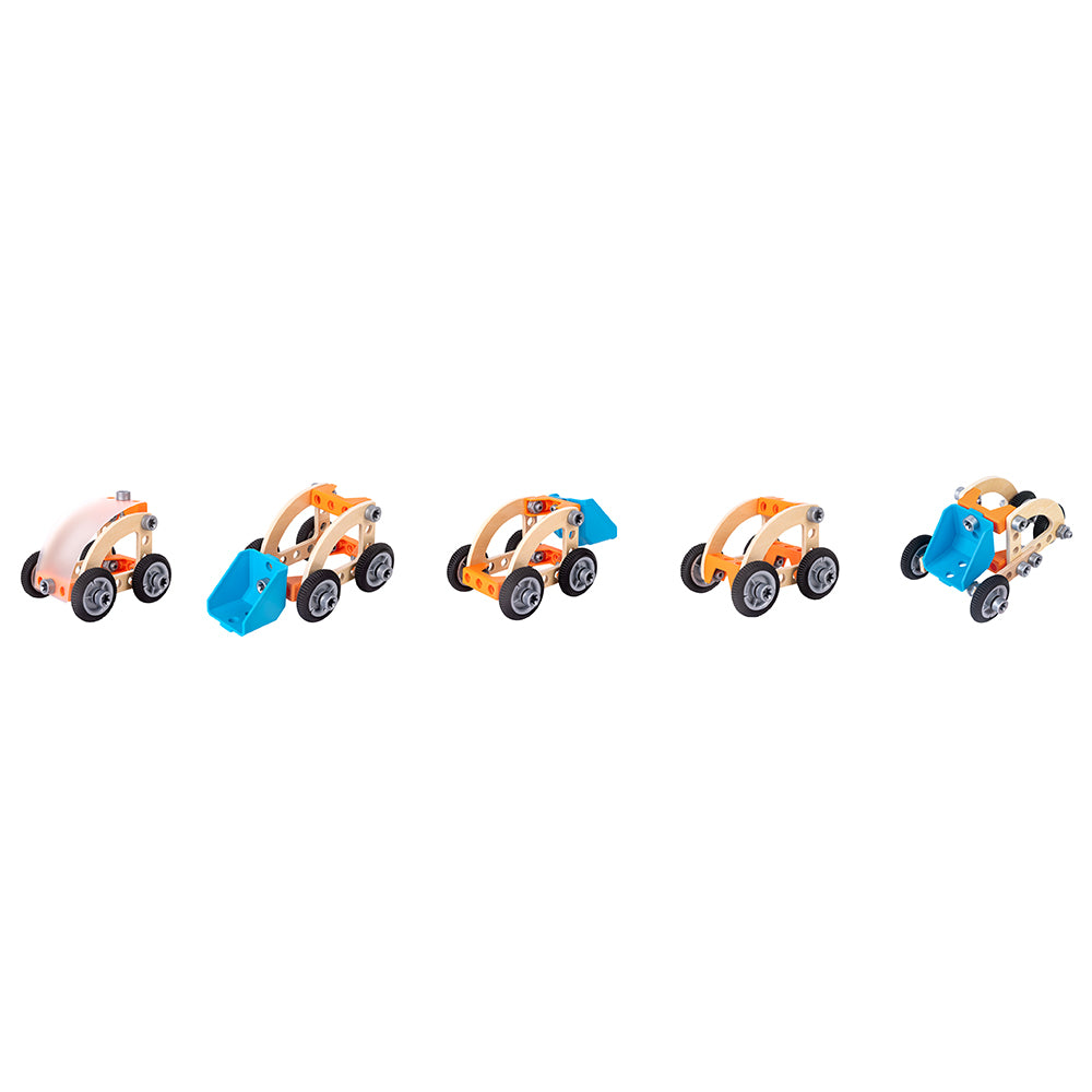  Hape -  Build 'n' Drive Car Set -  STEM
