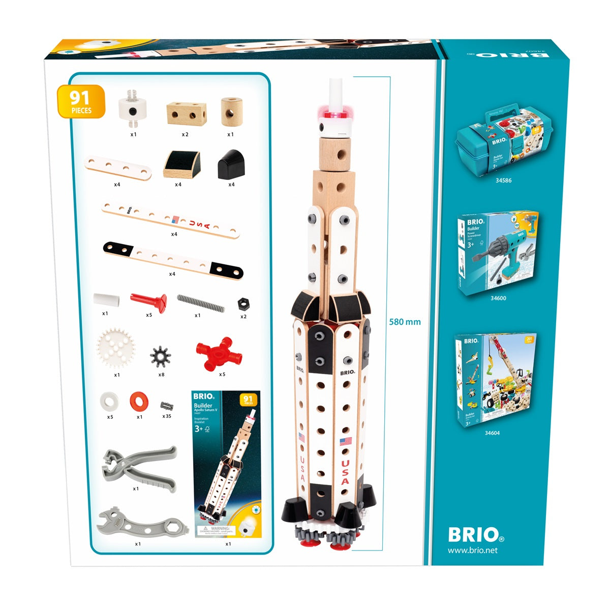  Brio -  Builder Apollo Saturn V -  Preschool