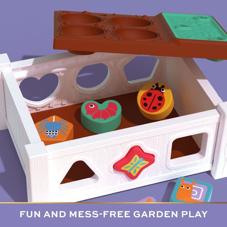  FAO Schwarz -  Bumble Bee Garden Sort & Match Set -  Preschool