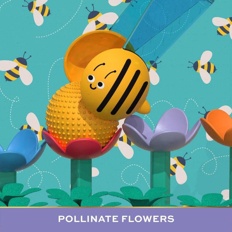  FAO Schwarz -  Bumble Bee Garden Sort & Match Set -  Preschool