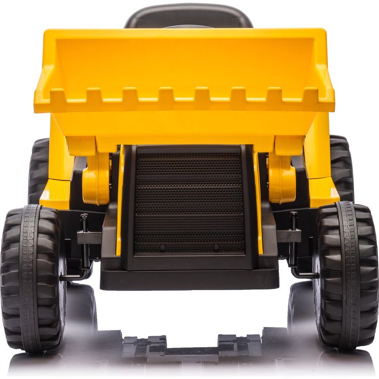  Freddo -  CAT Loader 12V 1-Seater Ride on Car -  Outdoor