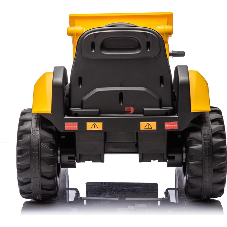  Freddo -  CAT Loader 12V 1-Seater Ride on Car -  Outdoor