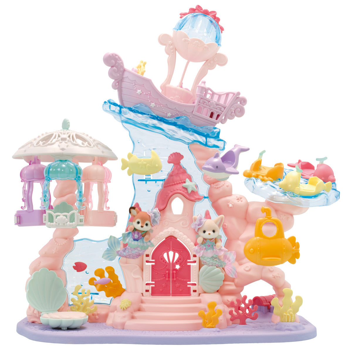  Calico Critters -  Calico Critters Baby Mermaid Castle -  Collectibles