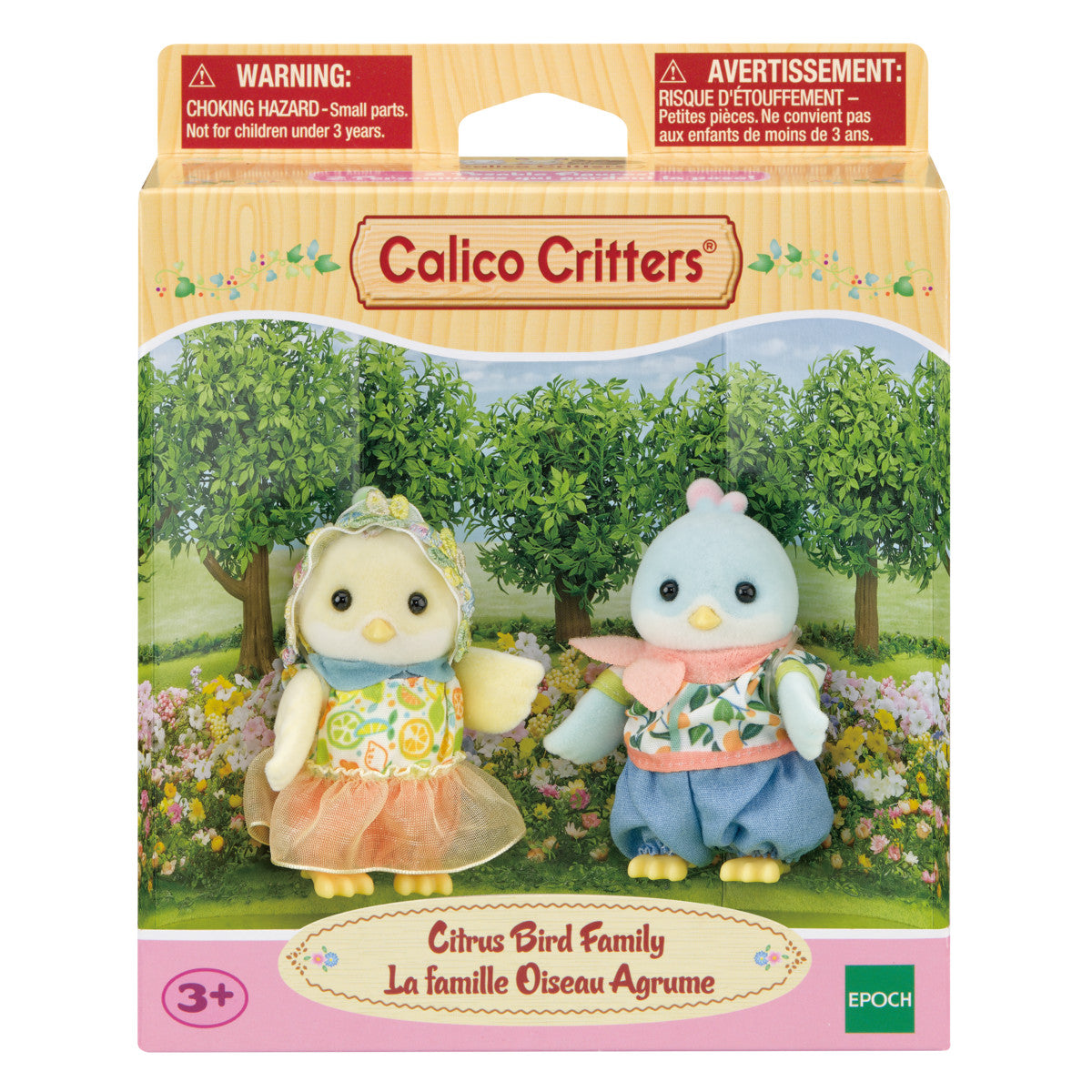  Calico Critters -  Calico Critters Citrus Bird Family Collectible Doll Figures -  Collectibles