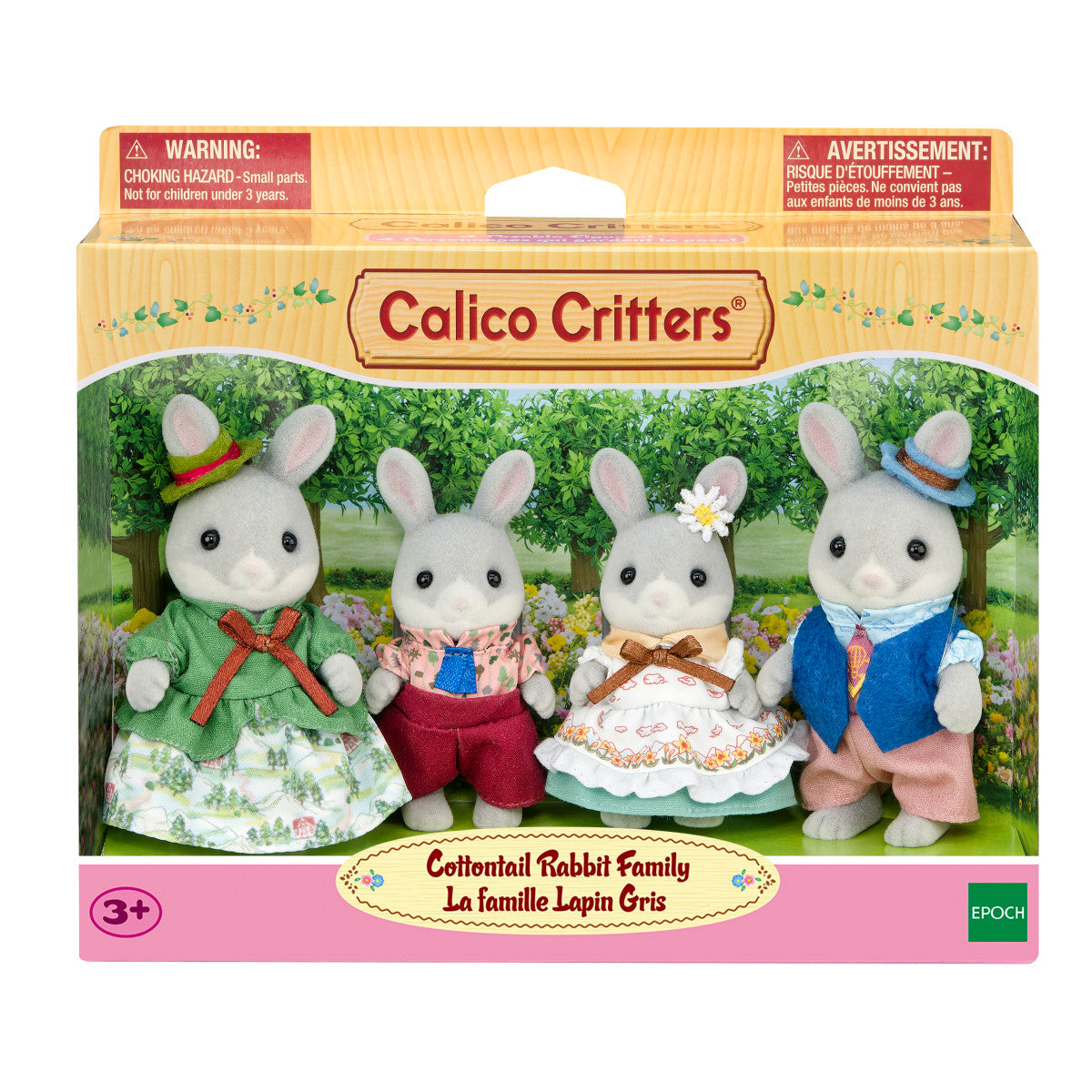  Calico Critters -  Calico Critters Cottontail Rabbit Family Collectible Doll Figures -  Collectibles