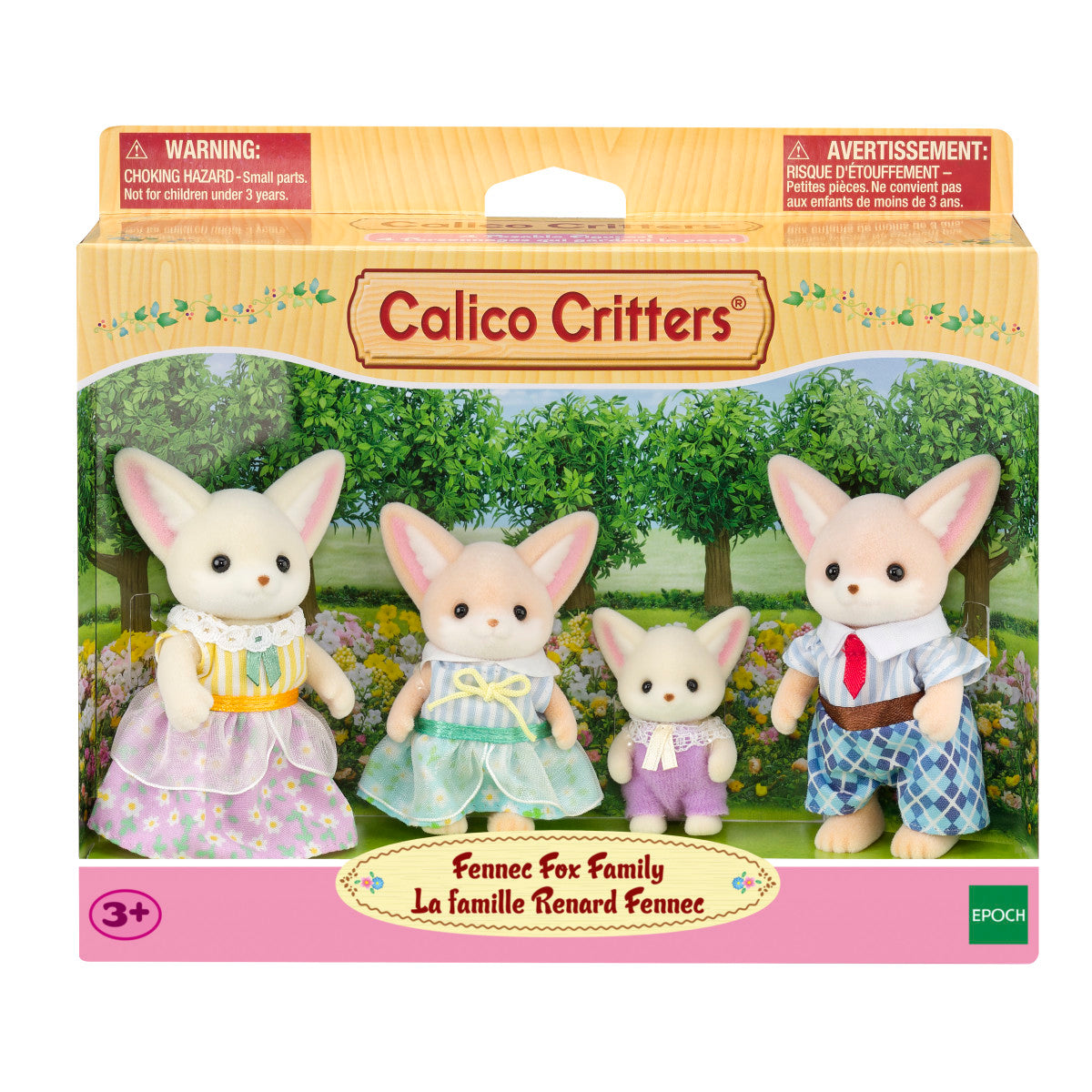  Calico Critters -  Calico Critters Fennec Fox Family Collectible Doll Figures -  Collectibles
