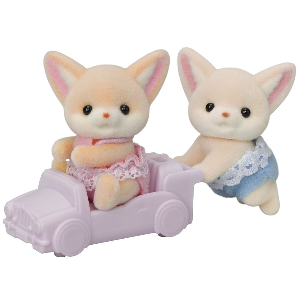  Calico Critters -  Calico Critters Fennec Fox Twins Collectible Doll Figures -  Collectibles