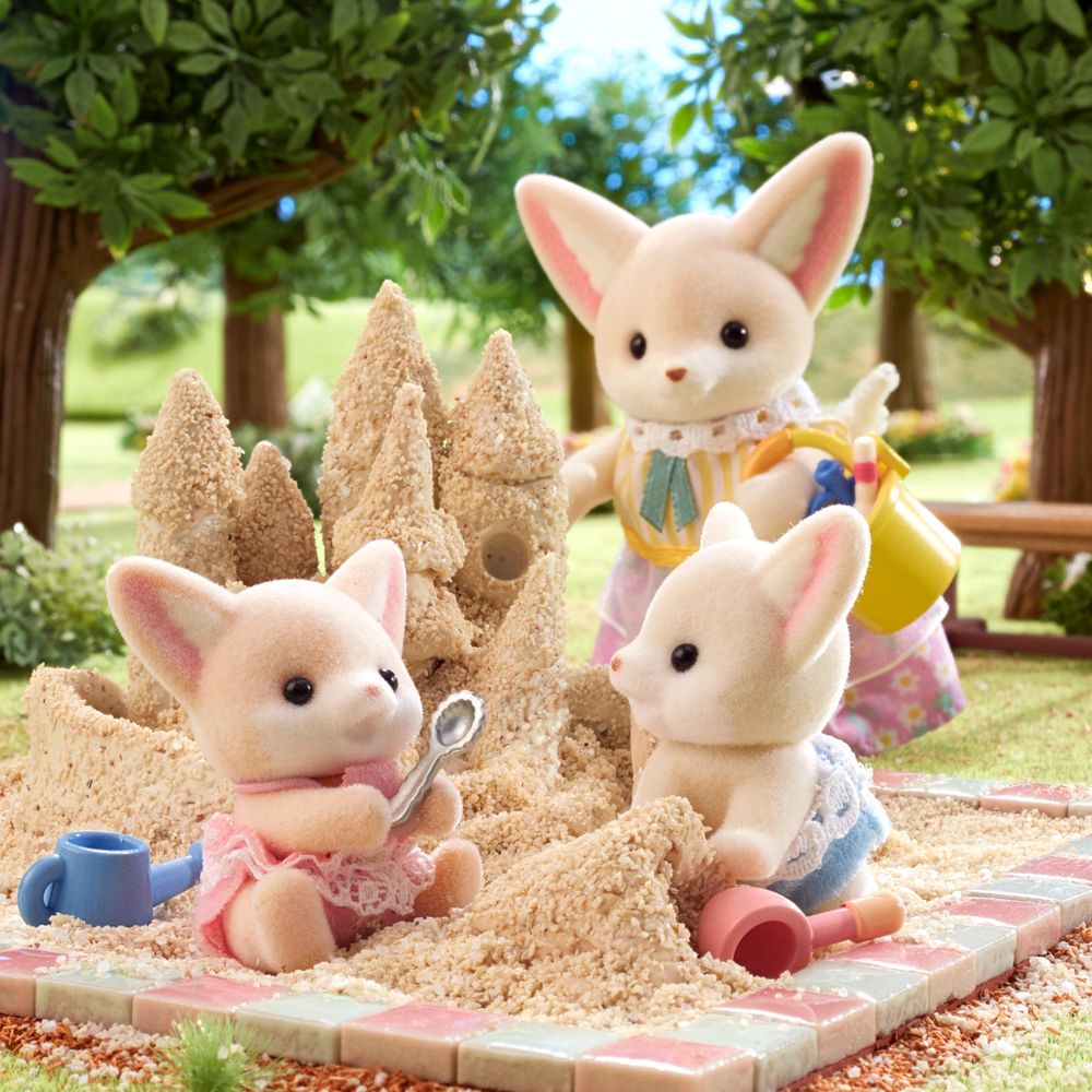  Calico Critters -  Calico Critters Fennec Fox Twins Collectible Doll Figures -  Collectibles