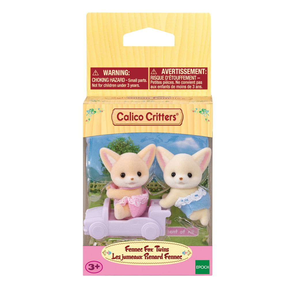  Calico Critters -  Calico Critters Fennec Fox Twins Collectible Doll Figures -  Collectibles