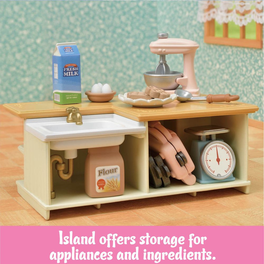  Calico Critters -  Calico Critters Kitchen Island -  Collectibles