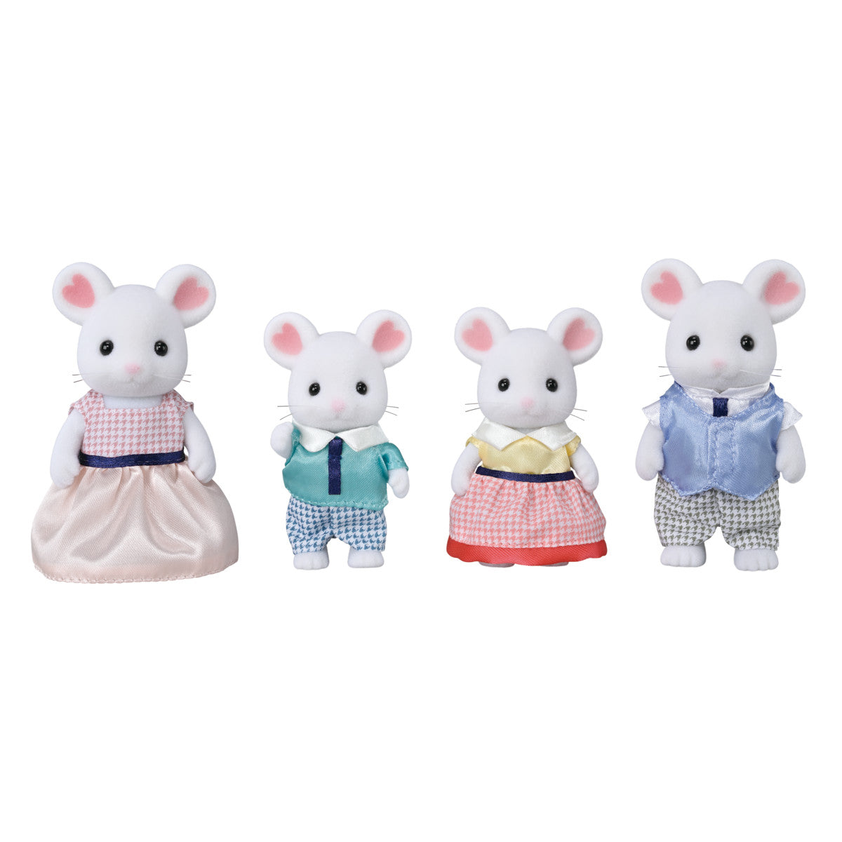  Calico Critters -  Calico Critters Marshmallow Mouse Family Collectible Doll Figures -  Collectibles