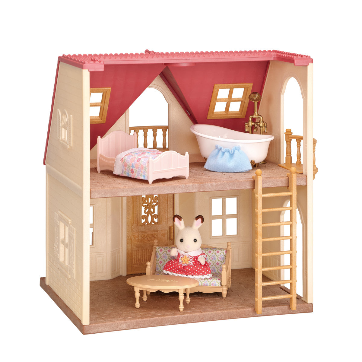  Calico Critters -  Calico Critters Red Roof Cozy Cottage Playset -  Collectibles