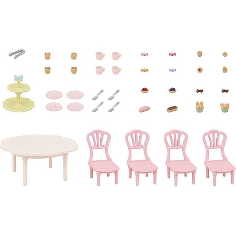  Calico Critters -  Calico Critters Sweets Tea Party Set -  Collectibles