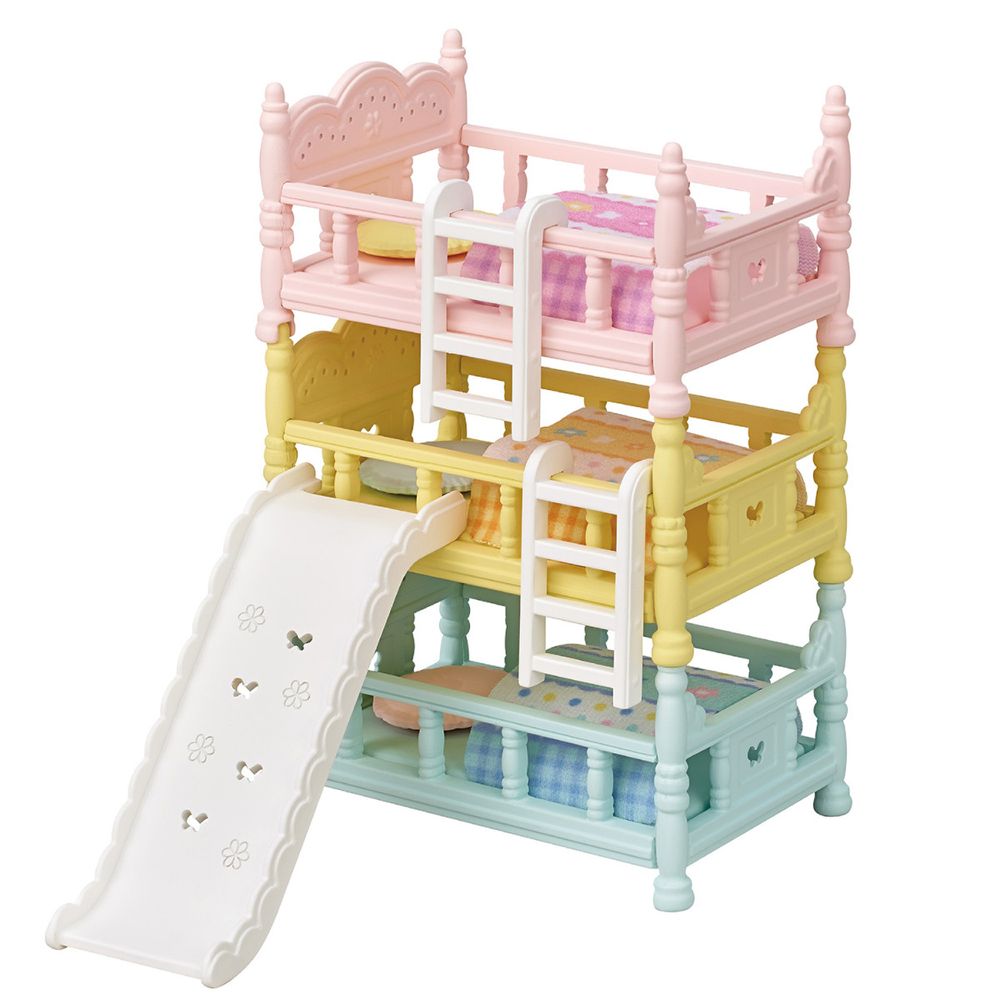 Calico Critters -  Calico Critters Triple Bunk Beds -  Collectibles