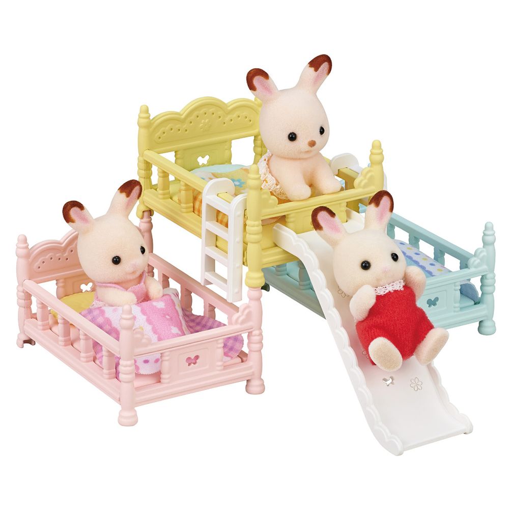 Calico Critters -  Calico Critters Triple Bunk Beds -  Collectibles