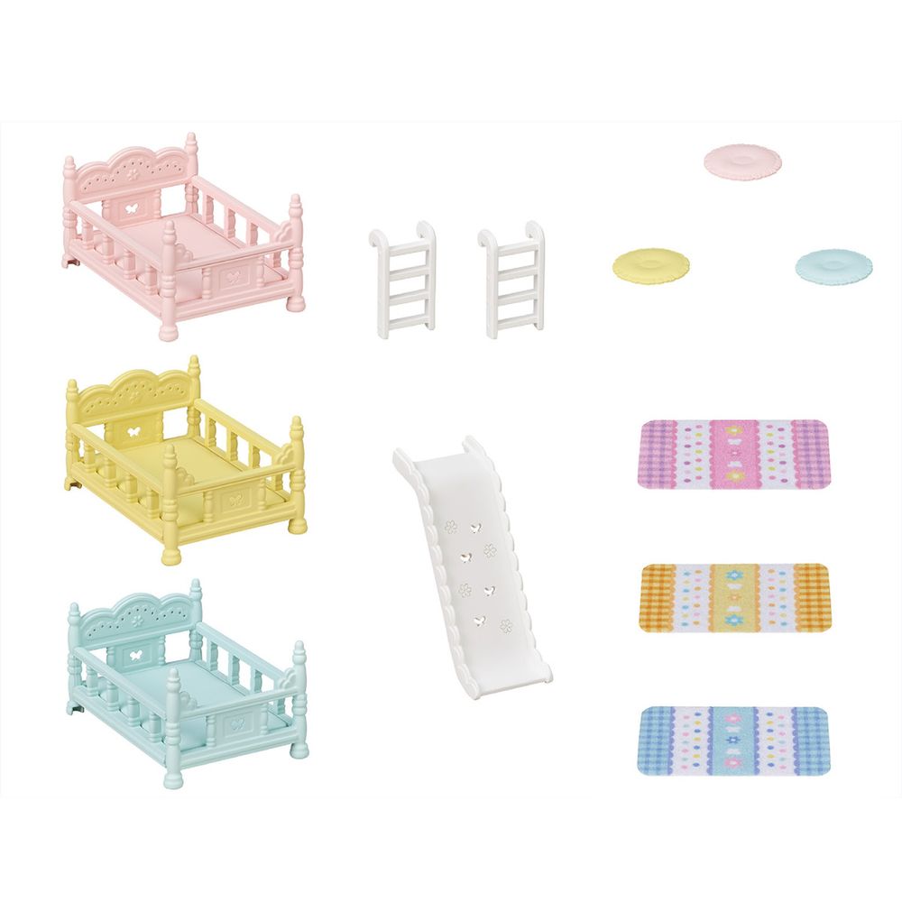 Calico Critters -  Calico Critters Triple Bunk Beds -  Collectibles