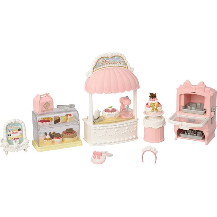  Calico Critters -  Calico Critters Village Cake Shop Starter Playset -  Collectibles