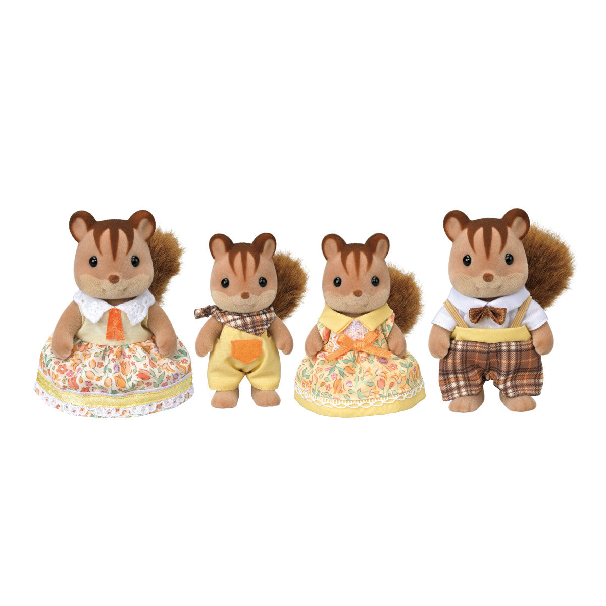  Calico Critters -  Calico Critters Walnut Squirrel Family Collectible Doll Figures -  Collectibles