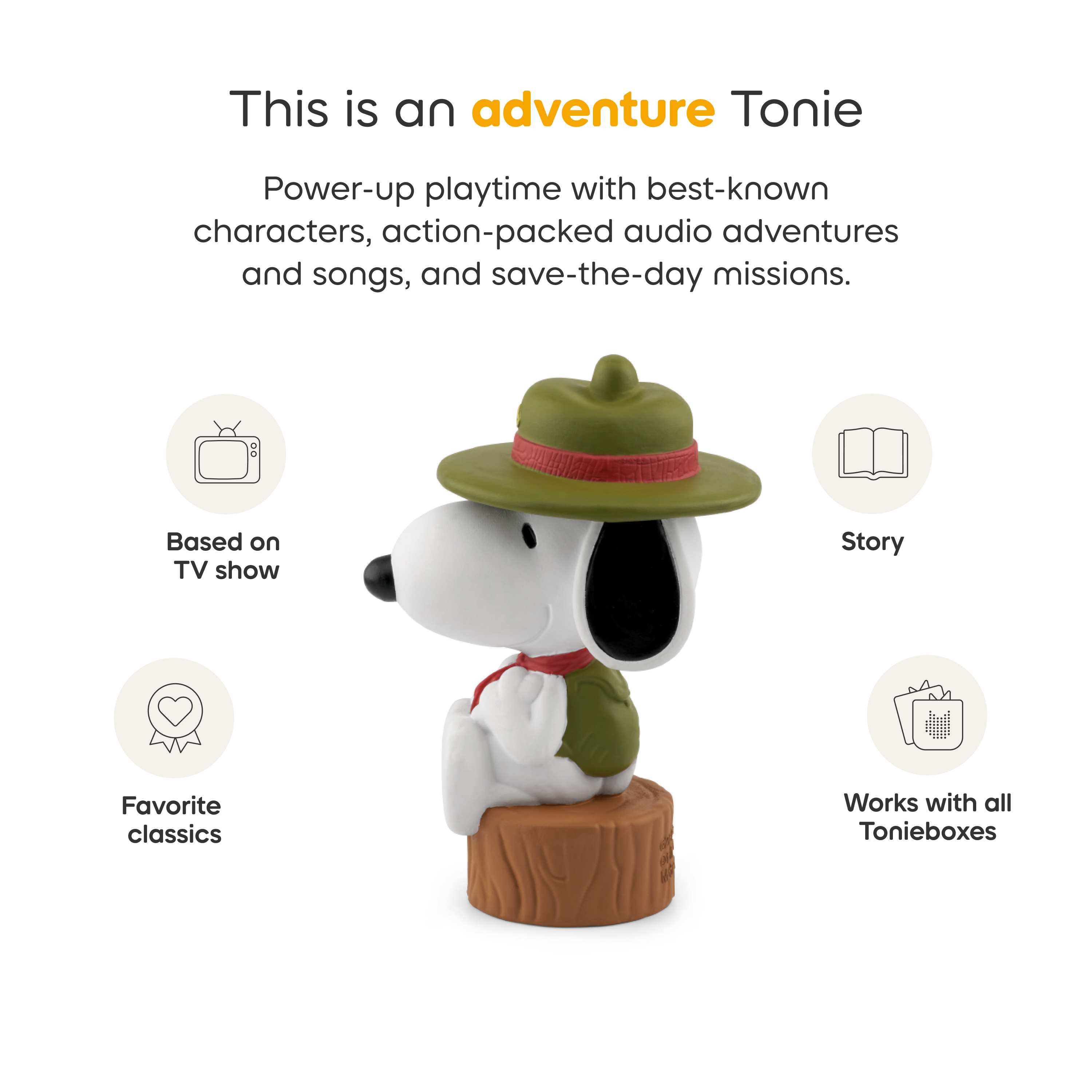  Tonies -  Camp Snoopy Tonie -  Electronics