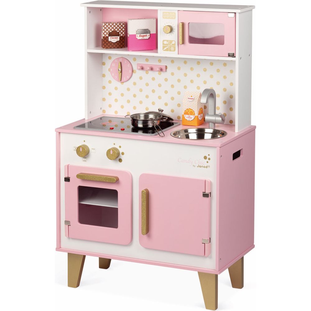  Janod -  Candy Chic Big Cooker Kitchen -  Preschool