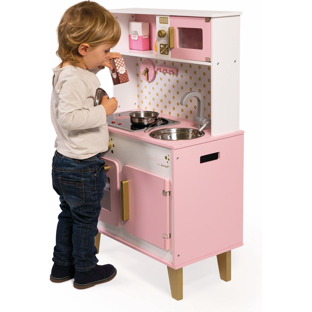  Janod -  Candy Chic Big Cooker Kitchen -  Preschool