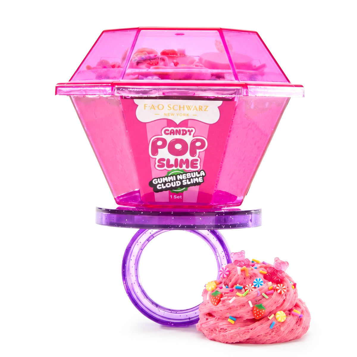FAO Schwarz -  Candy Pop Slime – Gummi Nebula Cloud Slime -  Creativity
