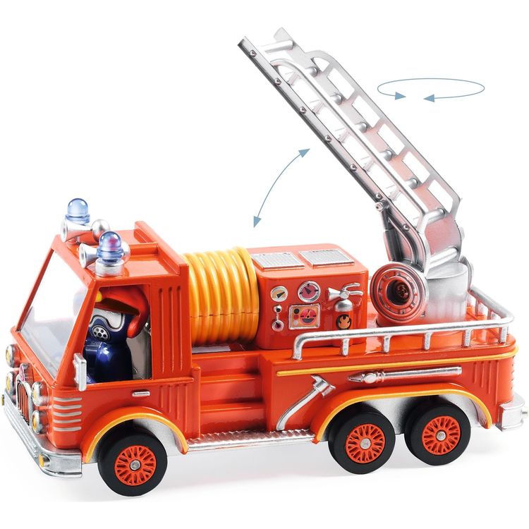  Djeco -  Captain Fire Crazy Motors Car Toy -  Vehicles