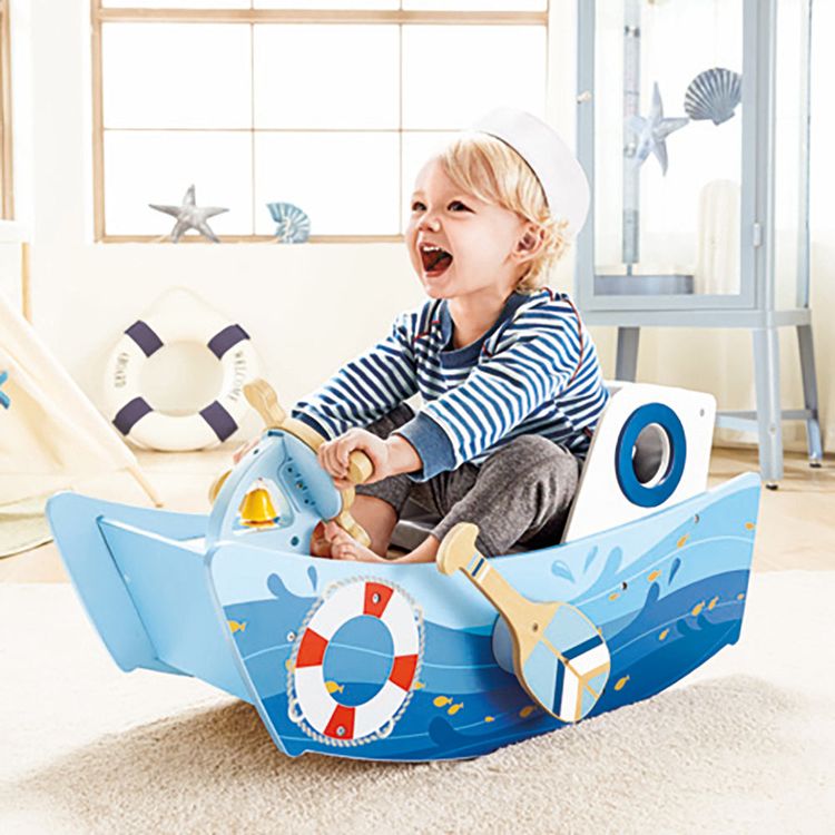  Hape -  Captains Rocking Boat -  Infants