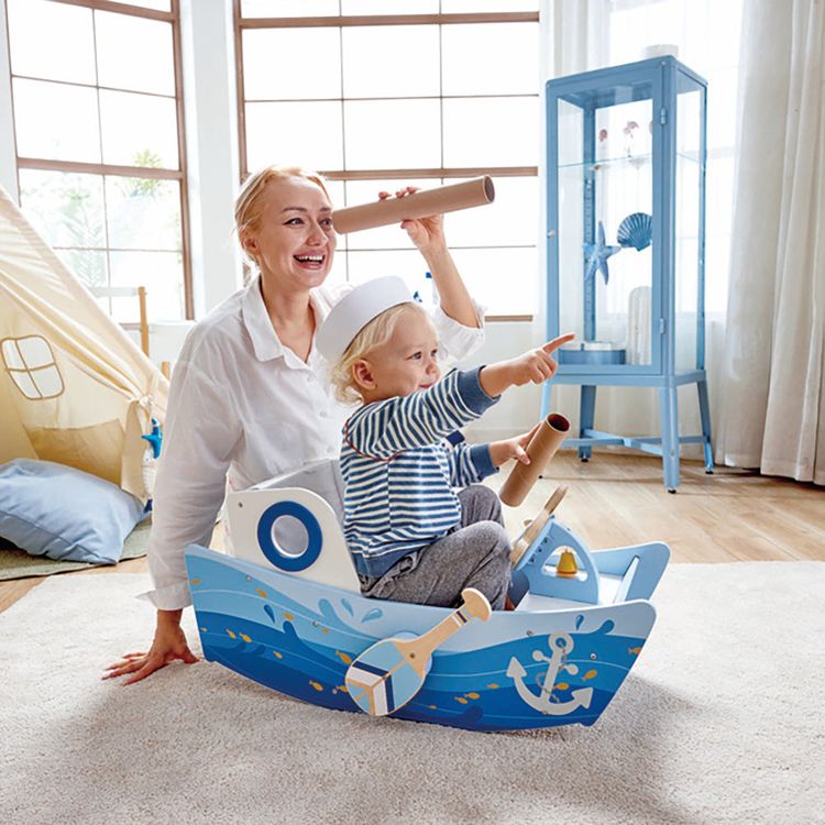  Hape -  Captains Rocking Boat -  Infants