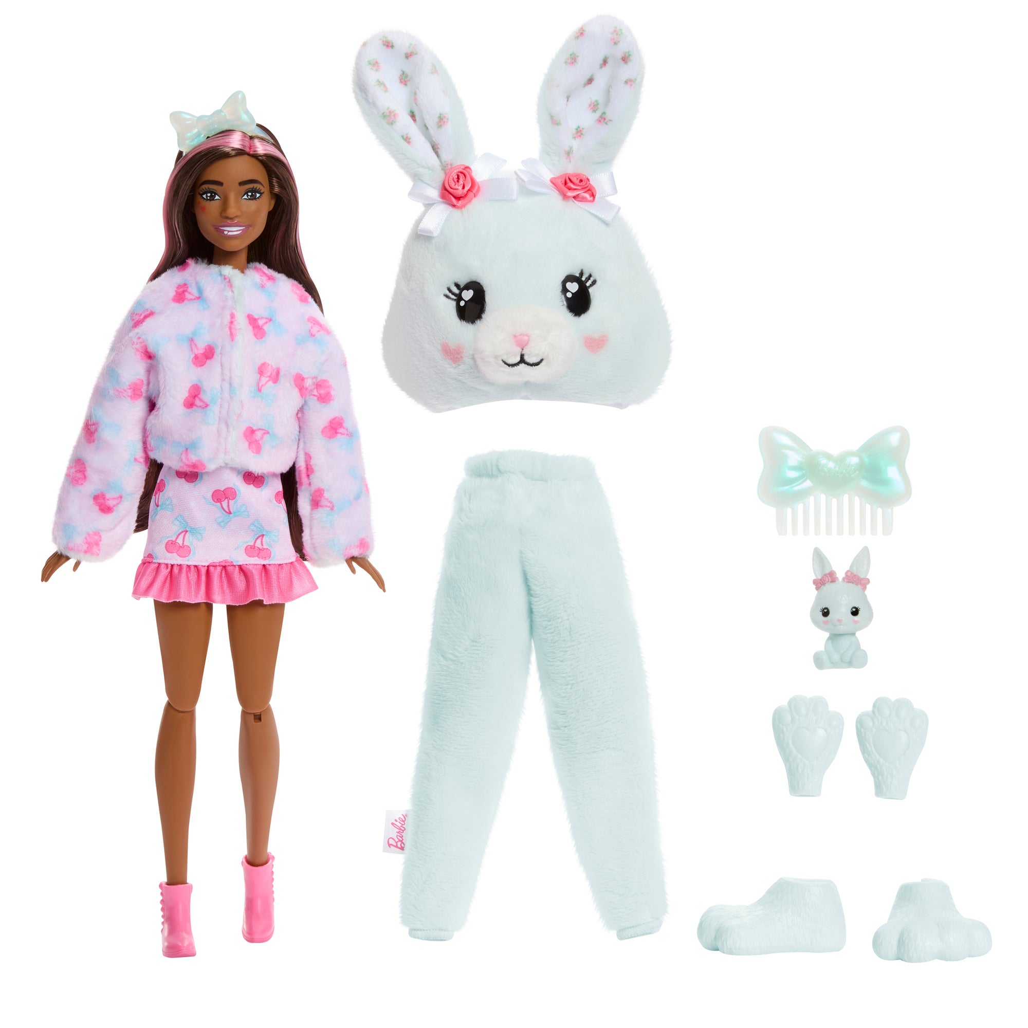  Barbie -  Care Bears Barbie Cutie Reveal Doll - Bunny -  World of Barbie