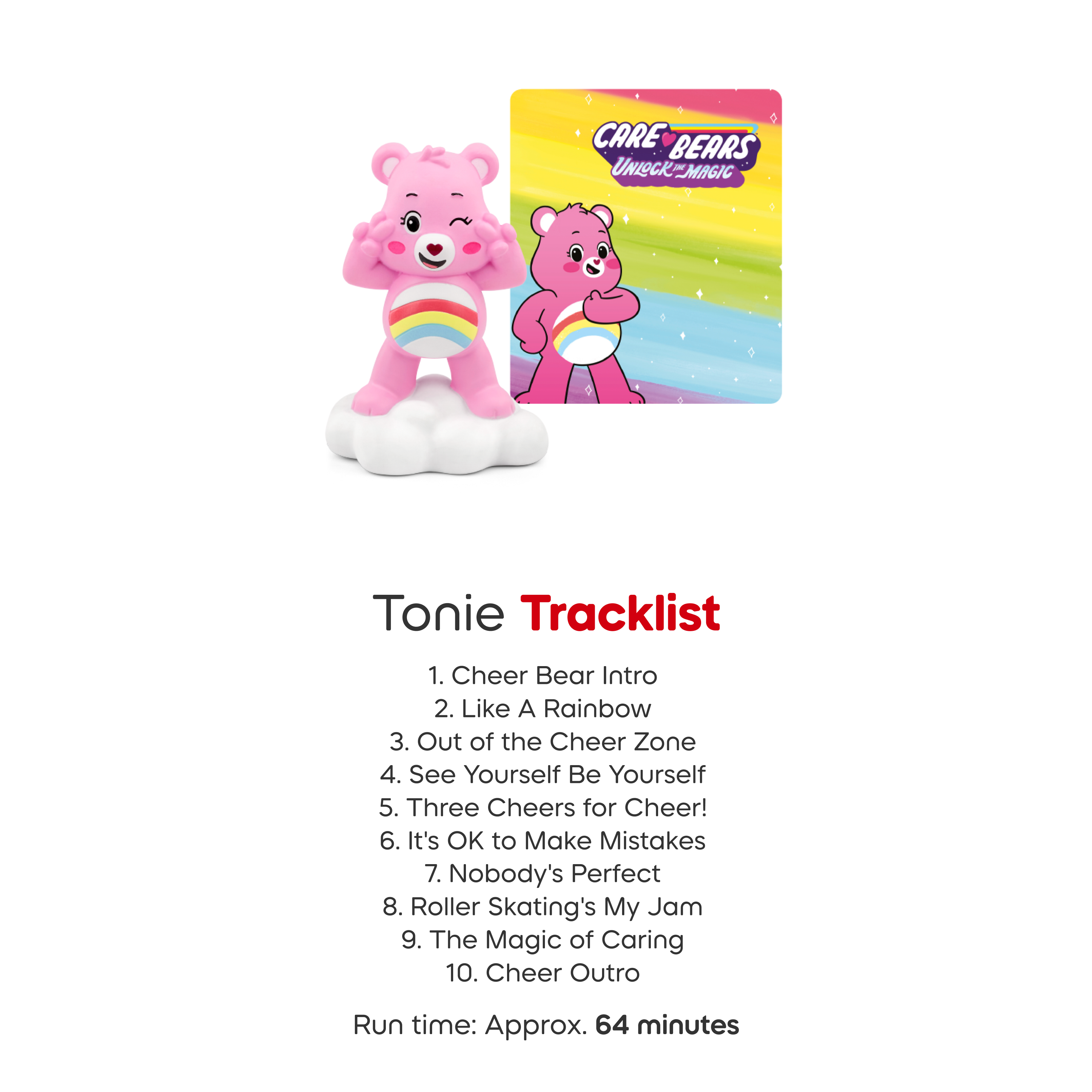  Tonies -  Care Bears: Cheer Bear Tonie -  Electronics
